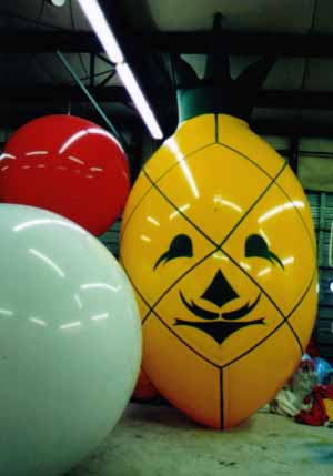 custom helium fruit balloon